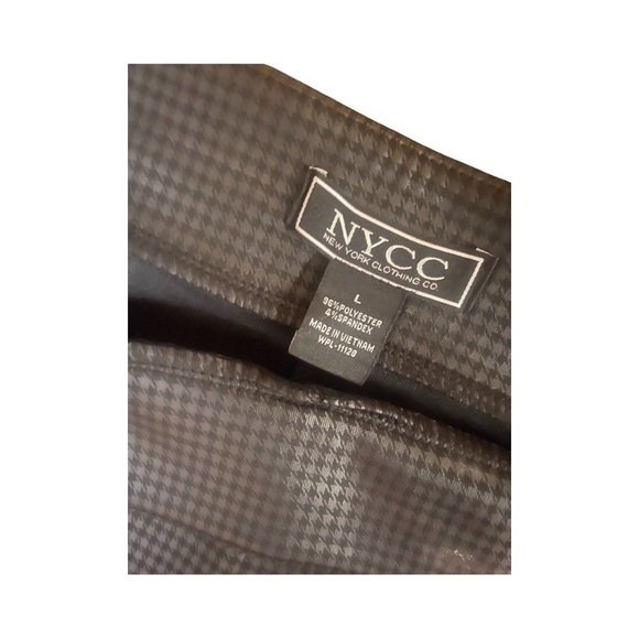 NYCC PLAID LEGGINGS NWOT 🖤✔️ SIZE L - Picture 4 of 4